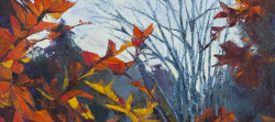 Nature's Autumn Window | 2017 | Oil on Canvas | 54 x 45 cm